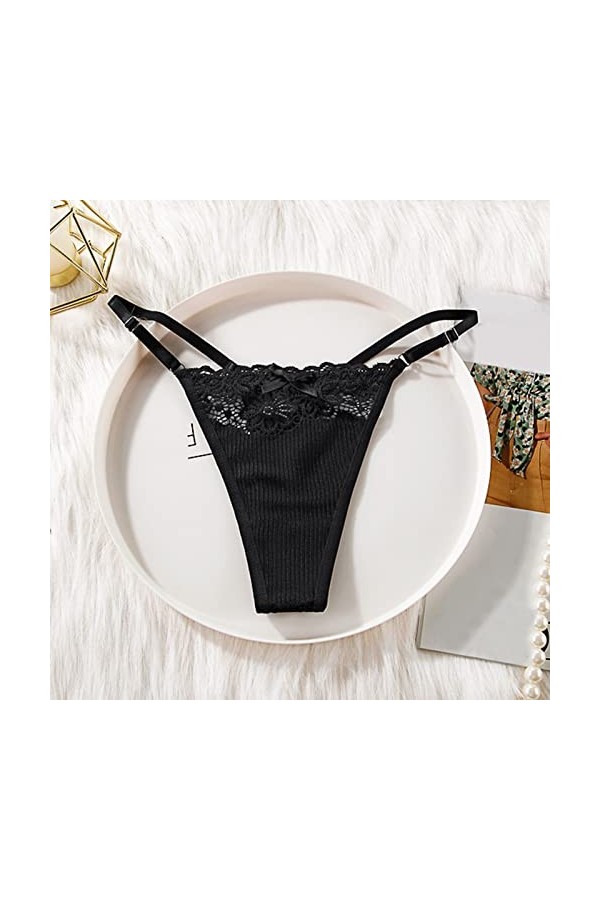 Lingerie Femme Sexy Ensemble Homme Sexy Hot y28.k Femmes T Back sans Couture Culotte String Sexy Dentelle Ultra Mince Entreja