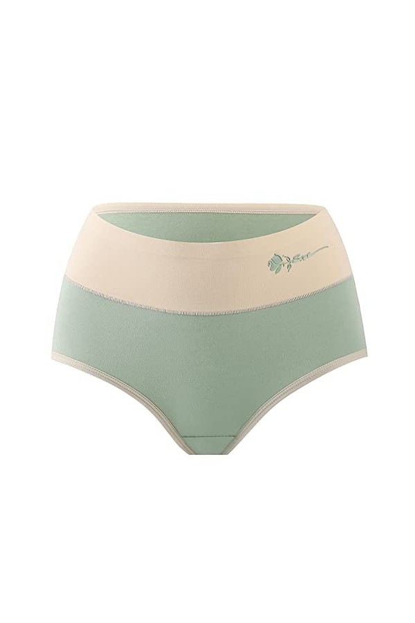 Culotte Femme Taille Haute Slips Elasticité Tangas rayés Taille Haute personnalisés No Show Tongs personnalisées Culottes Str