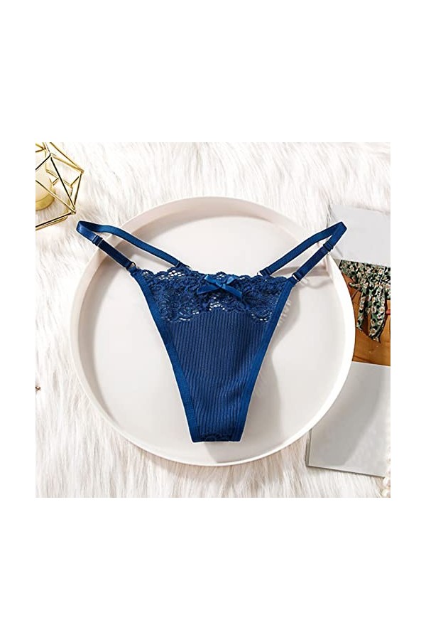 Lingerie Femme Sexy Ensemble Homme Sexy Hot y28.k Femmes T Back sans Couture Culotte String Sexy Dentelle Ultra Mince Entreja