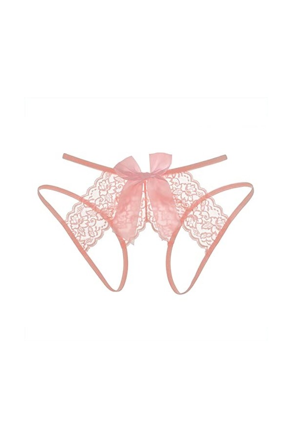 Lingerie Femme Sexy Ensemble Homme Sexy Hot y23k Femmes sexy transparent dentelle sans soudure culotte à fente taille basse c