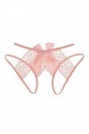 Lingerie Femme Sexy Ensemble Homme Sexy Hot y23k Femmes sexy transparent dentelle sans soudure culotte à fente taille basse c