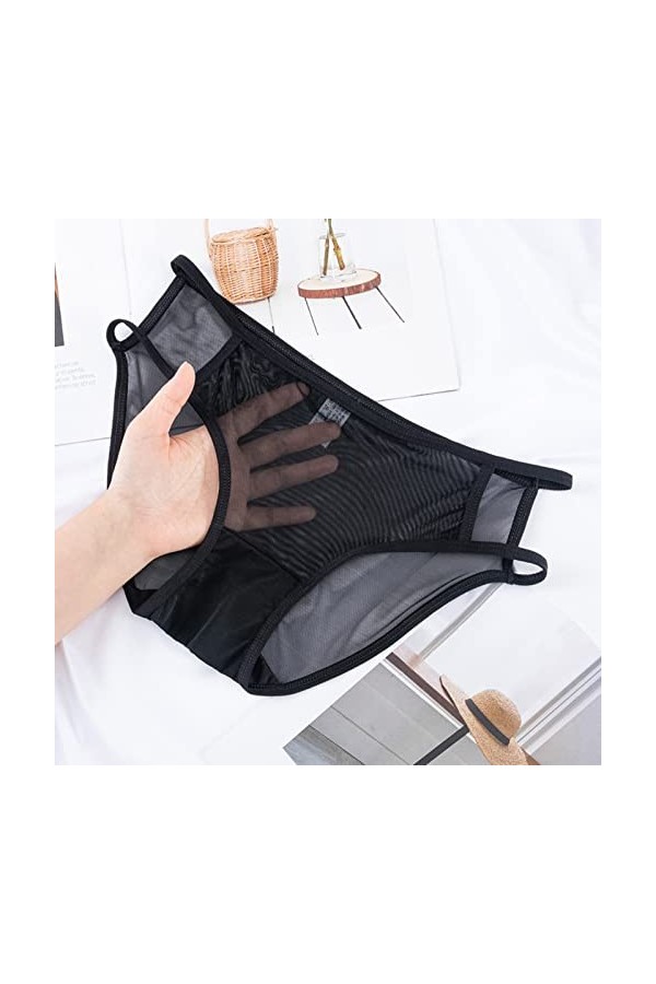 Culotte Anti Fuite Urinaire Femme Lavable Sexy Culotte Hot Ultra Minces Lingerie sans Couture Boxer Respirant Physiologiques 