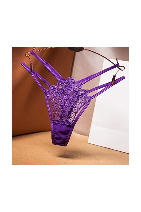 Lingerie Femme Sexy Ensemble Homme Sexy Hot y21k Femmes sous-Vêtements Strings Dentelle Bikini Culotte G String String Stretc