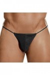 String Homme Sexy Hot Dentelle Slips Boxer String de poche Sexy taille basse pour hommes slip de poche Triangle multicolore T