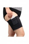 OBiQuzz Bandes élastiques pour les cuisses pour éviter les frottements sur les cuisses, Noir , L