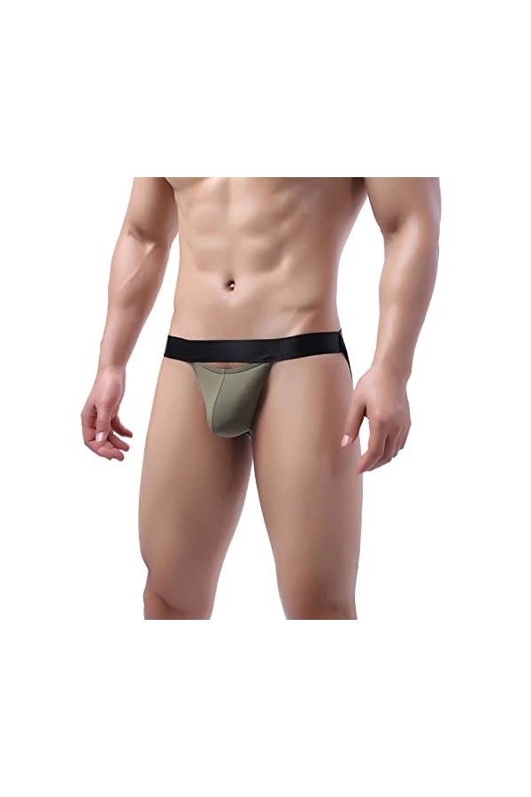 Rheuma Sous-vêtements pour homme - Sous-vêtements sexy - Pour homme, vert, XL