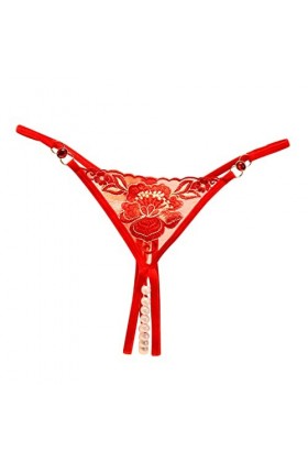 Strings Tangas Femmes Sexy Culottes Dentelle Femmes Sexy Dentelle Slips évider Culotte Crochet à Lacets Culotte Tongs G Strin