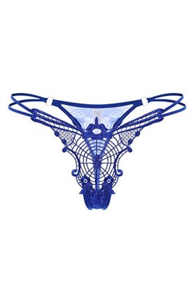 Mode Femmes Lady String Sexy Culottes String Dentelle Pantalon Dames Slips Culotte Halter sous VêTement MéMoires G-String