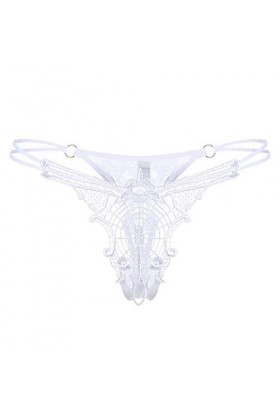 Mode Femmes Lady String Sexy Culottes String Dentelle Pantalon Dames Slips Culotte Halter sous VêTement MéMoires G-String