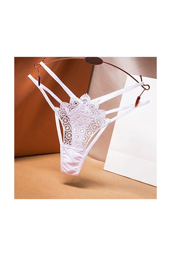 Lingerie Femme Sexy Ensemble Homme Sexy Hot y21k Femmes sous-Vêtements Strings Dentelle Bikini Culotte G String String Stretc