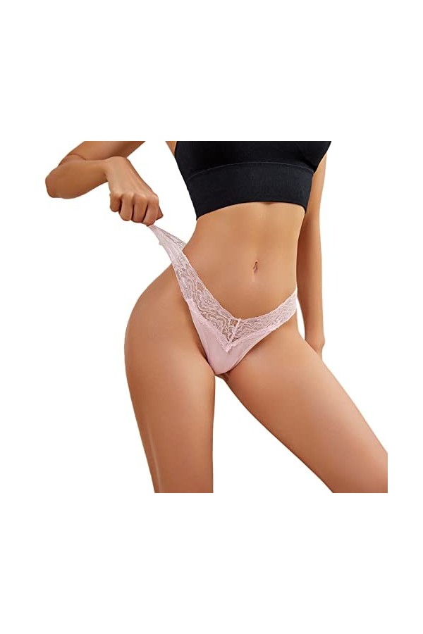 Lingerie Femme Sexy Ensemble Homme Sexy Hot y*2*k Culotte Patchwork Couleur sous-Vêtements Culotte Bikini Solide Femme Culott