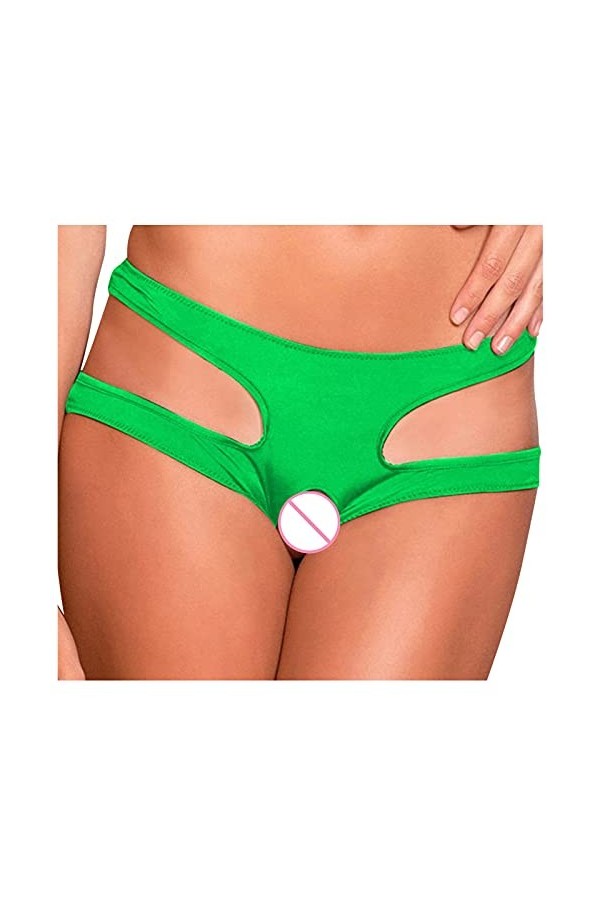 PANPANY Culottes pour Femme Multipack Culottes Slips Dentelle Panties Multicolore Femme Tanga sans Couture Sexy Confortables 