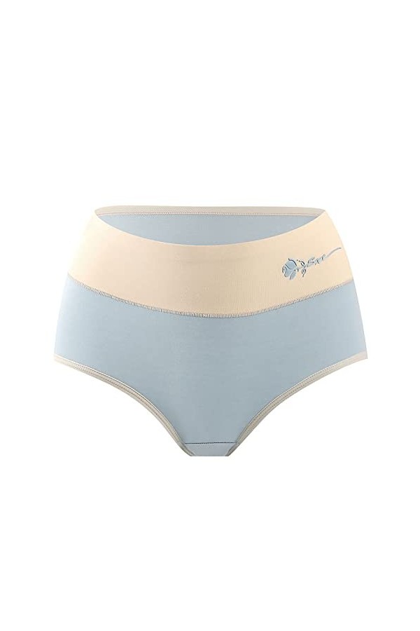 Culotte Femme Taille Haute Slips Elasticité Tangas rayés Taille Haute personnalisés No Show Tongs personnalisées Culottes Str