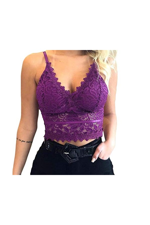 Soutien-gorge pour femme sans coutures - Grand seins - Soutien-gorge découpé - Correcteur de posture - Soutien-gorge sexy pou