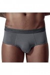 Slip pour homme - Sous-vêtements respirants - Sous-vêtements sexy - Stretch doux et confortable, Gris A1., M