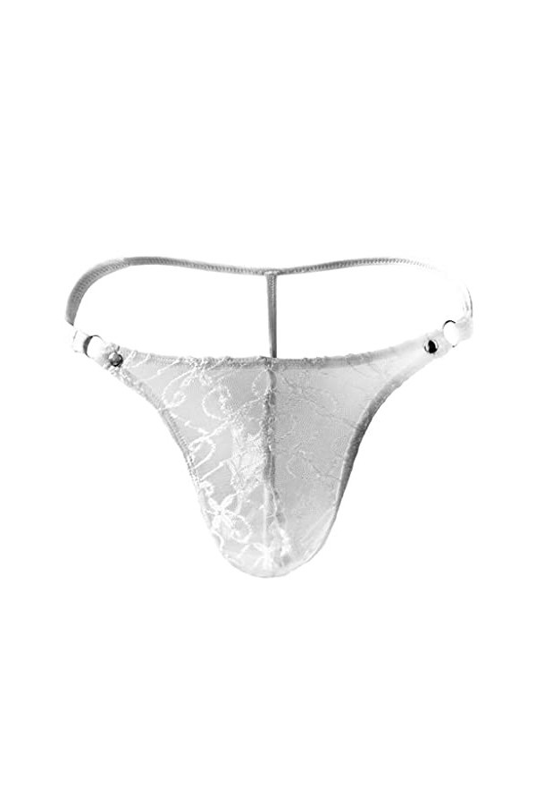 chiphop Tenue Soubrette Culottes pour Hommes Culottes Respirantes Sexy pour Hommes Culotte Taille Basse à imprimé léopard sou