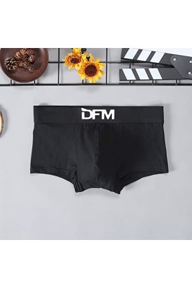 Boxer pour homme - Élégant - Multicolore - Respirant - En bambou - Rayonne - Avec poches séparées, b noir, XL