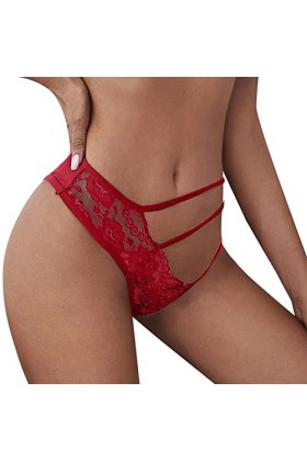 Aoklidil Culotte sexy confortable pour femme - Motif sexy - Culotte basse - Doux et sexy, 1 vin., M