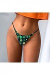 Générique Culotte Taille Basse G-String Confort Culotte Sexy Dos en T Doux Femme Culotte Femme Ensemble Maille Army Green, M