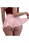 LIBELLEFLY Culotte sexy pour femme - Taille élastique 22 W, rose, XL