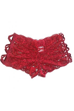 Lingerie Femme Sexy Ensemble Homme Sexy Hot y29k Slities Out Women Lingerie Plus Briefs Sexy Hollow Lace Taille sous-vêtement