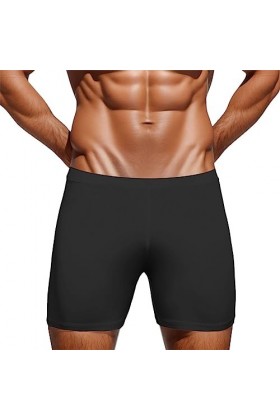 Beokeuioe Boxer pour homme - Sous-vêtements Trunks - Micro modal - Sous-vêtements avec poche - Boxer stretch respirant, A2 no