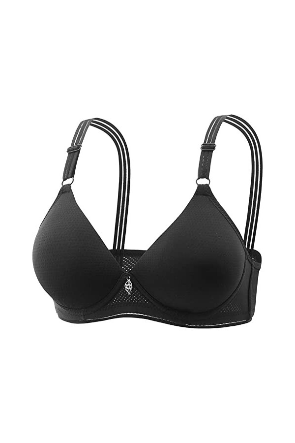 Sous-vêtements de grossesse sexy en dentelle avec bouton de retour - Avec bretelles réglables - Grande taille - Bandeau sans 