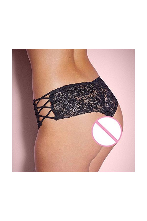 Lingerie Femme Sexy Ensemble Homme Sexy Hot y29k Slities Out Women Lingerie Plus Briefs Sexy Hollow Lace Taille sous-vêtement