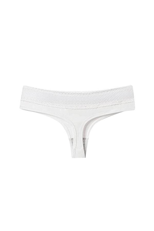 Mosstars Culotte sous-Vetements Culotte Taille Basse Tanga Sexy Culotte en Dentelle pour Femmculottes pour Femmes Crochet Den