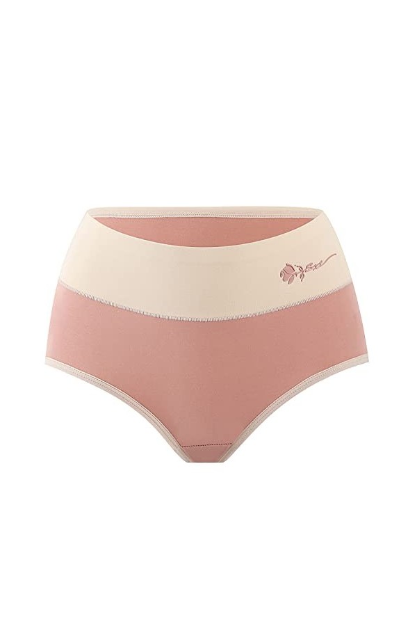 Culotte Femme Taille Haute Slips Elasticité Tangas rayés Taille Haute personnalisés No Show Tongs personnalisées Culottes Str