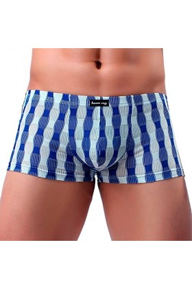 Sous-vêtements pour homme - Sous-vêtements sexy et respirants - Sous-vêtements de nuit confortables - Boxer noir, bleu, XXL