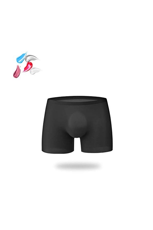 Lingerie Sexy Grande Taille Cher Slips sans Soudure 3D One Piece Briefs Respirants pour Hommes Ice Boxer Silk Culottes Linger