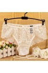 Lingerie Femme Sexy Ensemble Homme Sexy Hot y22k Femmes Sexy Culotte Dentelle Découpe Taille Creuse Ensemble Tennis White, M