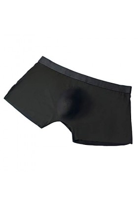 LULER Pantalon de glace en soie pour hommes sans couture respirant boxer confortable sous-vêtements à la mode belles dames li