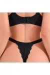 Bow Lady Sous-vêtements Sexy Femme Paillettes Dentelle Low Rise Thongs Sous-vêtements Culotte Sexy Panty Lingerie Cordes, Noi