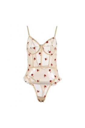 Lingerie Sexy Femme Ensemble de Soutien-Gorge Classique Lingerie Sexy en Dentelle Classique Nuisette Sexy Hot Ouverte Lingeri