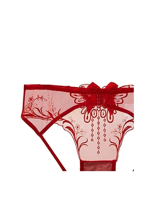 Lingerie Femme Sexy Ensemble Homme Sexy Hot y*2*k Dentelle Respirante Sexy en Dentelle pour Femmes évider et soulever Les Fes