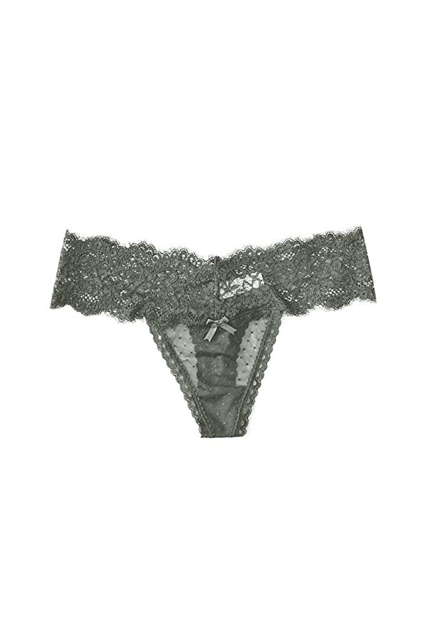 PANPANY Culottes pour Femme Panties Multipack Multicolore Slips Culottes Tanga Taille Basse sous Vetements Confortables Dente