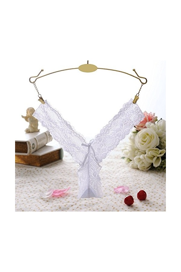 ADMAY 2023 New y21k Style Lingerie sous-vêtements G-String Dentelle Culottes WH Culottes Strings Slips Lingerie Femmes Linger