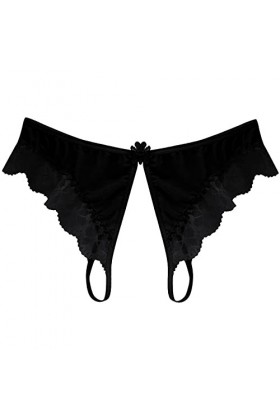 Lingerie Femme Sexy Ensemble Homme Sexy Hot y22k Slips pour Femmes Dentelle Bas Taille Ouverte Briefs sous-vêtements Entrejam