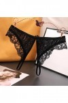 Lingerie Femme Sexy Ensemble Homme Sexy Hot y22k Slips pour Femmes Dentelle Bas Taille Ouverte Briefs sous-vêtements Entrejam
