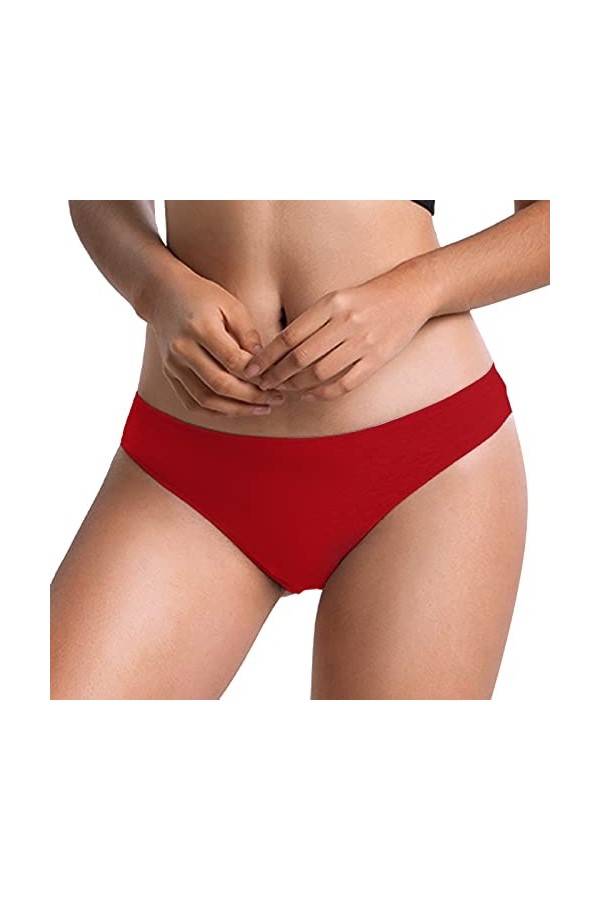 String Stretch Femme Pantalons Triangle en Pur Coton et Soie Slips Couleur Unie 2023 Nouveau de Absorbante Menstruelle Culott