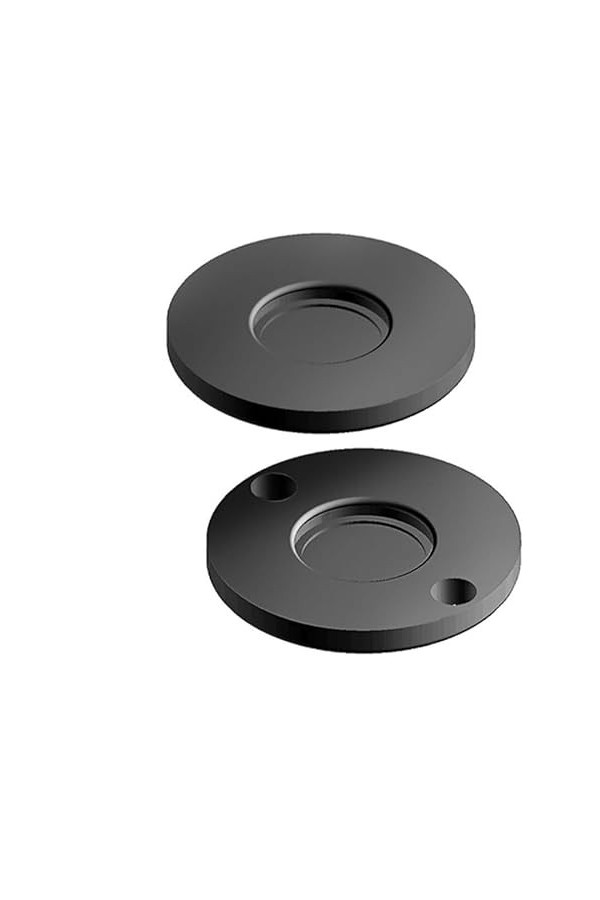 Plaque antidérapante 80, d - 68, pour pied fixe, avec trous de vissage