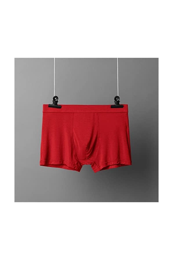 Beokeuioe Sous-vêtements pour homme - Sous-vêtements - Sous-vêtements pour homme - Doux et élastique - Micro boxer stretch re