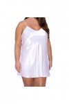 Générique Femmes Nighte Dress Plus Taille Lingerie Night Wear Sleepjupe sous-vêtements Bustier Rouge