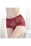 Lingerie Femme Sexy Ensemble Homme Sexy Hot y20.k pour Femmes en Dentelle Douce Taille Moyenne Culotte de Levage de Hanche Cr