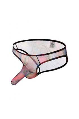 éLéPhant Sexy String Homme Sexy Hot Tanga Thong Sexy Longue U Bulge Poche Éléphant Tronc sous-vêtement Élastique Taille Basse