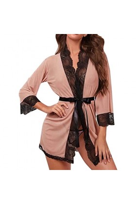 Nuisette Sexy Femme Dentelle Ensemble de Lingerie pour Femme Bralette en Dentelle et Ensemble de Culotte Lingerie en Dentelle