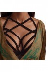 Lingerie Femme Sexy Ensemble Homme Sexy Hot y26k Cage Strappy Top Halter Bra Hollow Out Bandage Femmes élastique Bra Sexy Bus