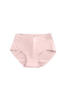 Slips Femme Taille Haute String Elasticité Pantalons Triangle Stretch Culottes en Pur Coton et Soie Short de Bain en Coton So